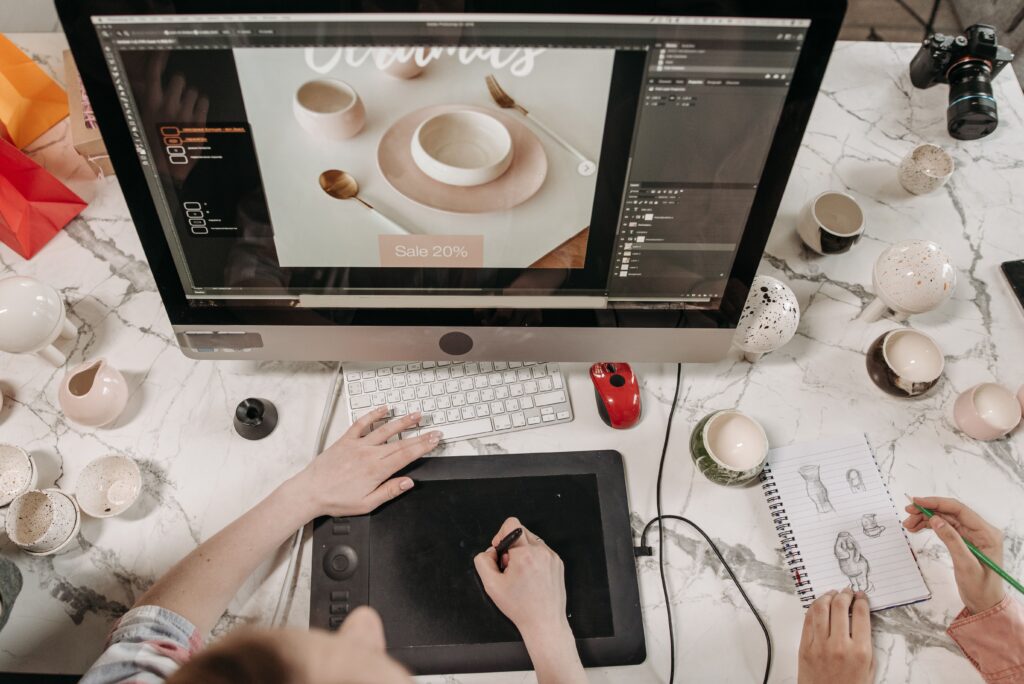 Graphic design services for business branding and digital marketing in Prayagraj
